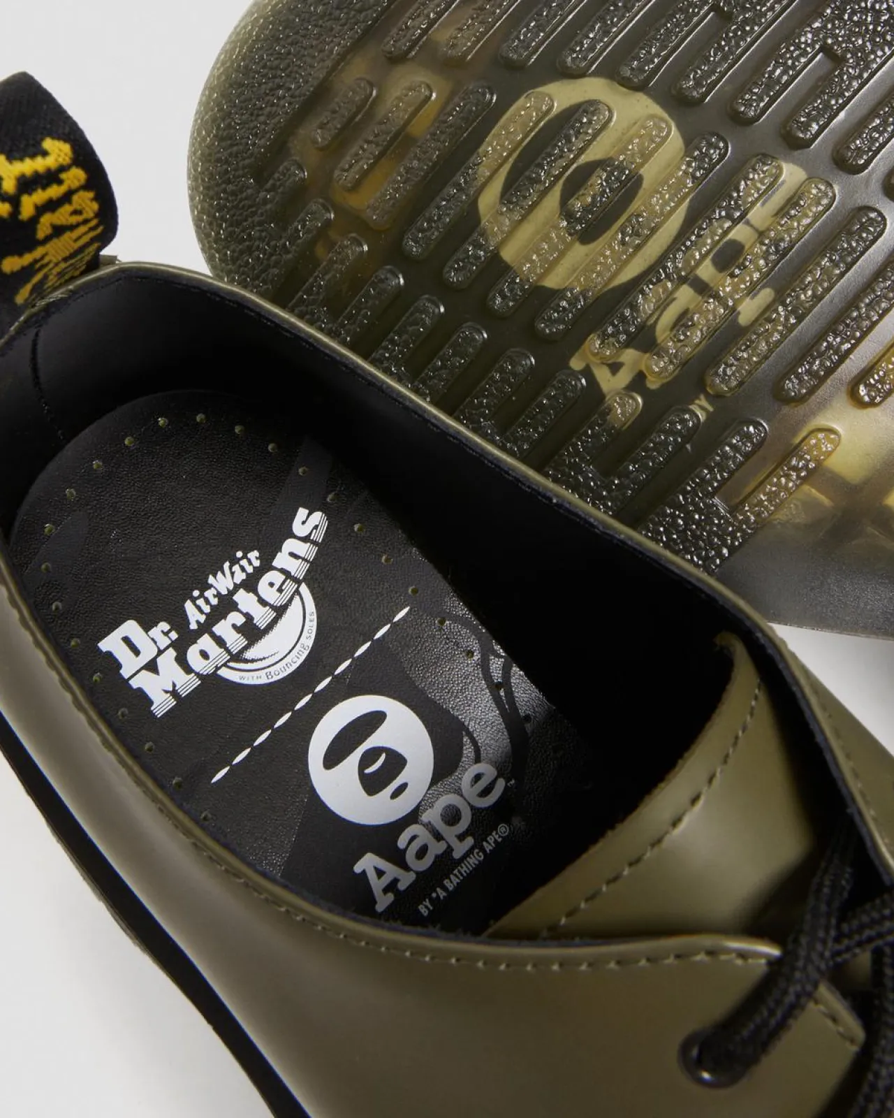 Dr. Martens 1461 AAPE Smooth Leren Schoenen^UNISEX Veterschoenen|Schoenen