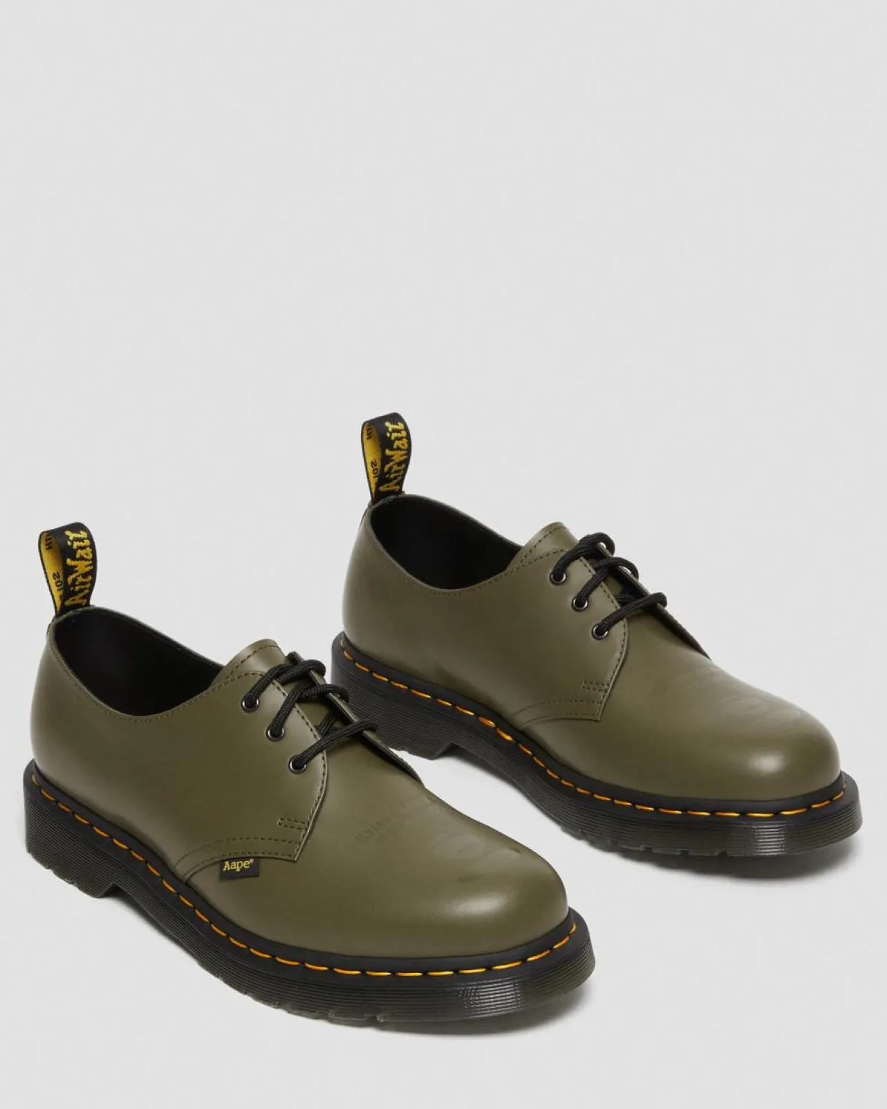 Dr. Martens 1461 AAPE Smooth Leren Schoenen^UNISEX Veterschoenen|Schoenen