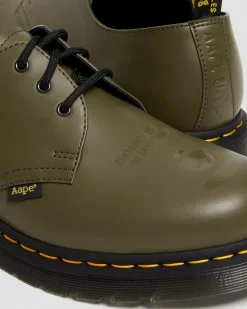Dr. Martens 1461 AAPE Smooth Leren Schoenen^UNISEX Veterschoenen|Schoenen