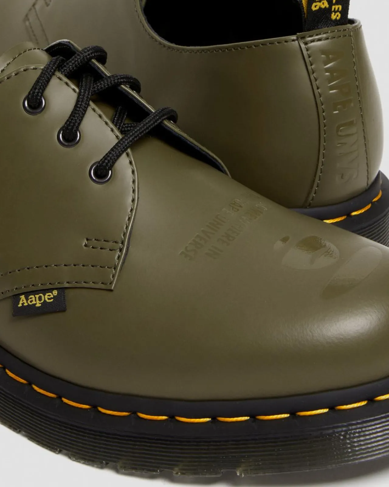 Dr. Martens 1461 AAPE Smooth Leren Schoenen^UNISEX Veterschoenen|Schoenen