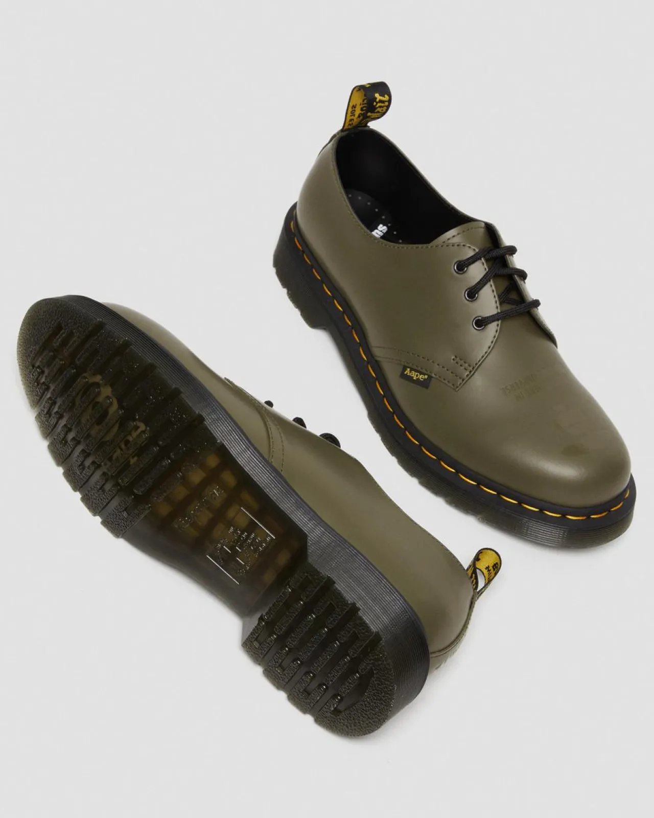 Dr. Martens 1461 AAPE Smooth Leren Schoenen^UNISEX Veterschoenen|Schoenen