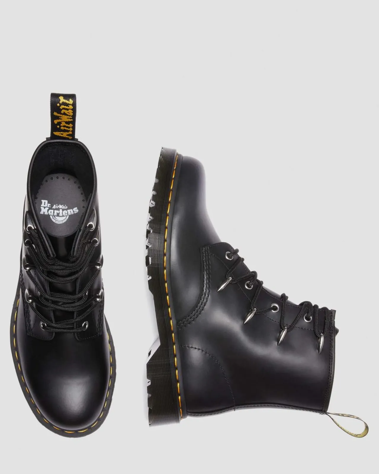 Dr. Martens 1460 Alien Hardware Leren Veterlaarzen^UNISEX Originals|Trending Stijlen