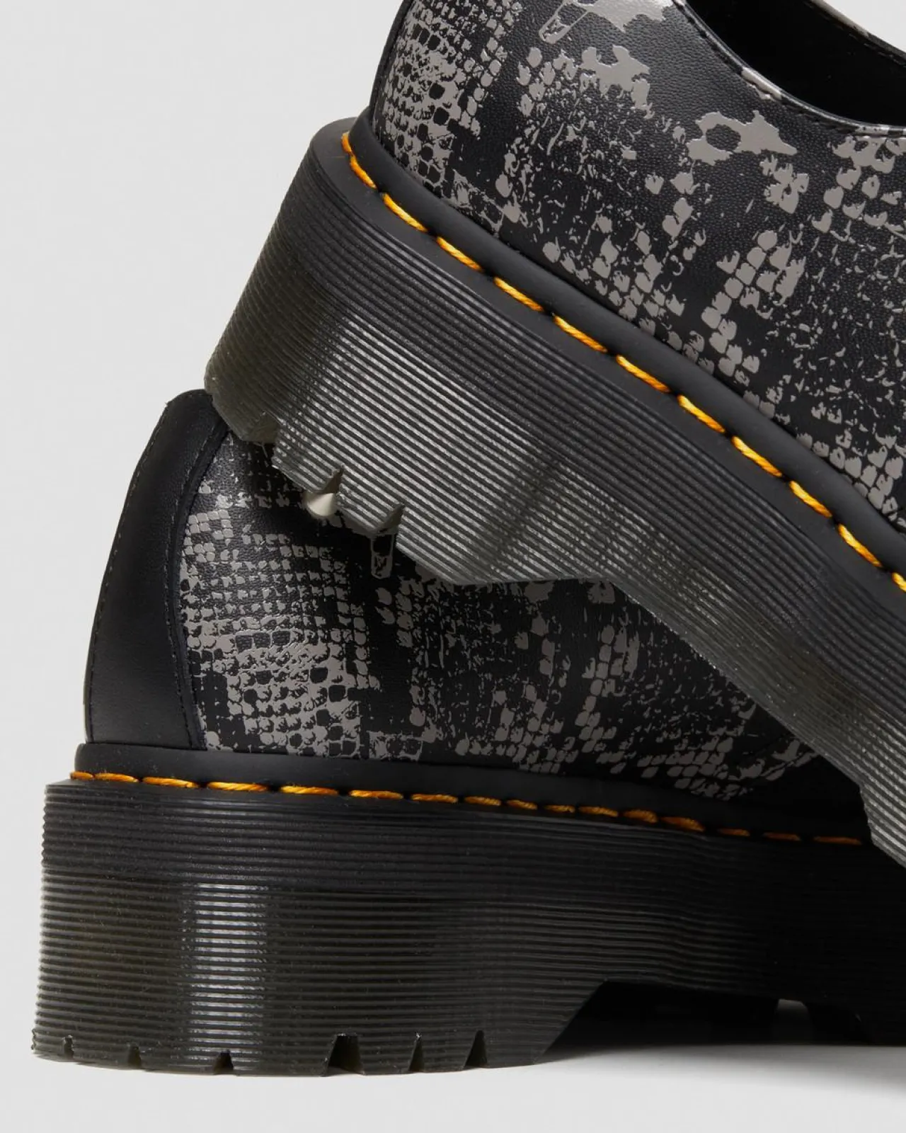 Dr. Martens 1461 Animal Clash Leren & Suède Platform Schoenen^MENS Heren Sale|Veterschoenen