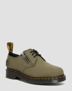 Dr. Martens 1461 Babylon Canvas Leren Schoenen^UNISEX Veterschoenen|Schoenen