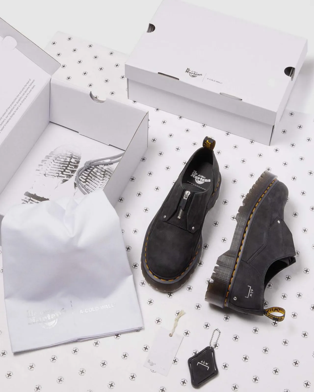 Dr. Martens 1461 Bex A-COLD-WALL* Leren Schoenen^WOMENS Veterschoenen|Platform Schoenen