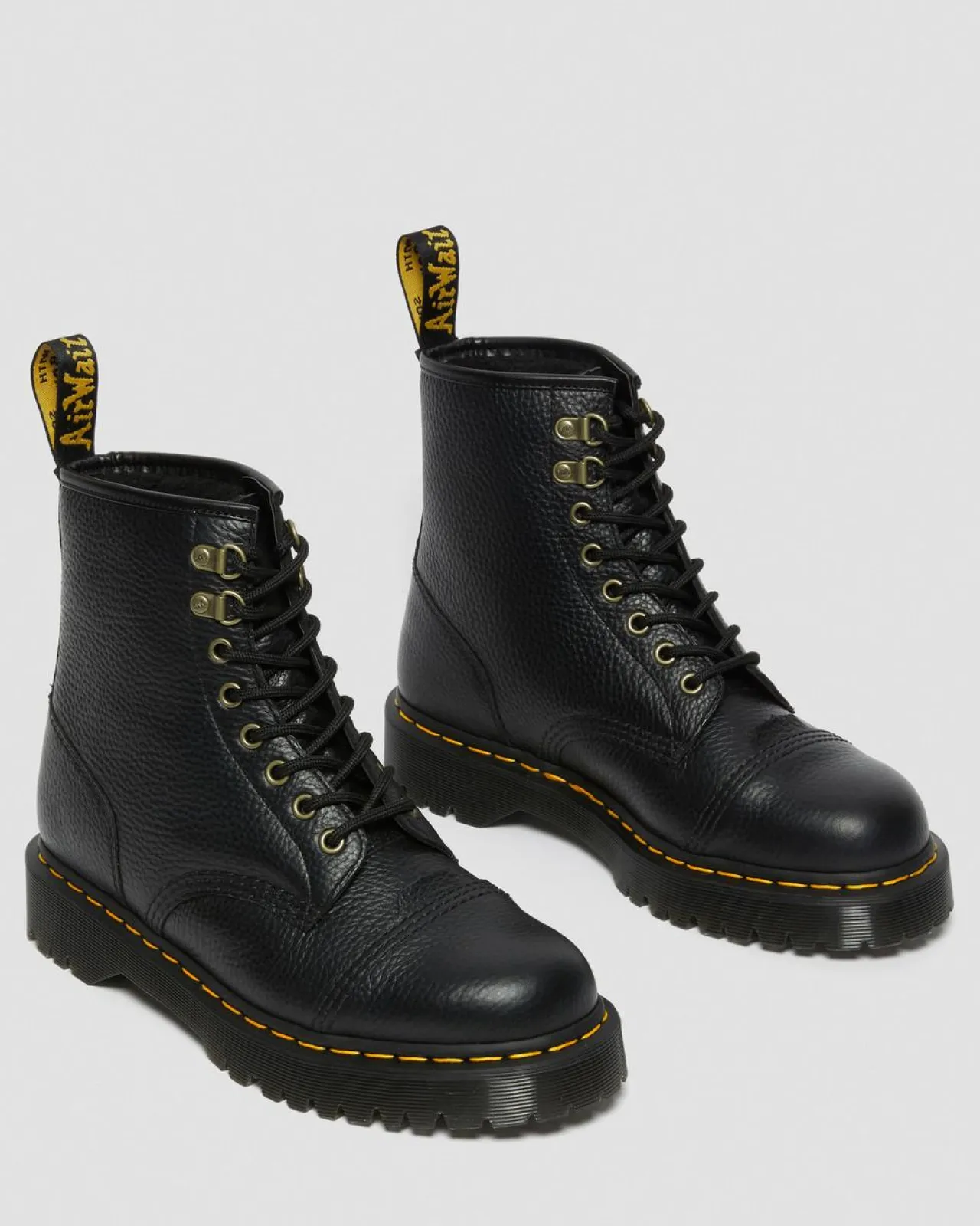 Dr. Martens 1460 Bex Imitatiebont Gevoerde Leren Veterlaarzen^GIFTS Platform Laarzen|Enkellaarzen