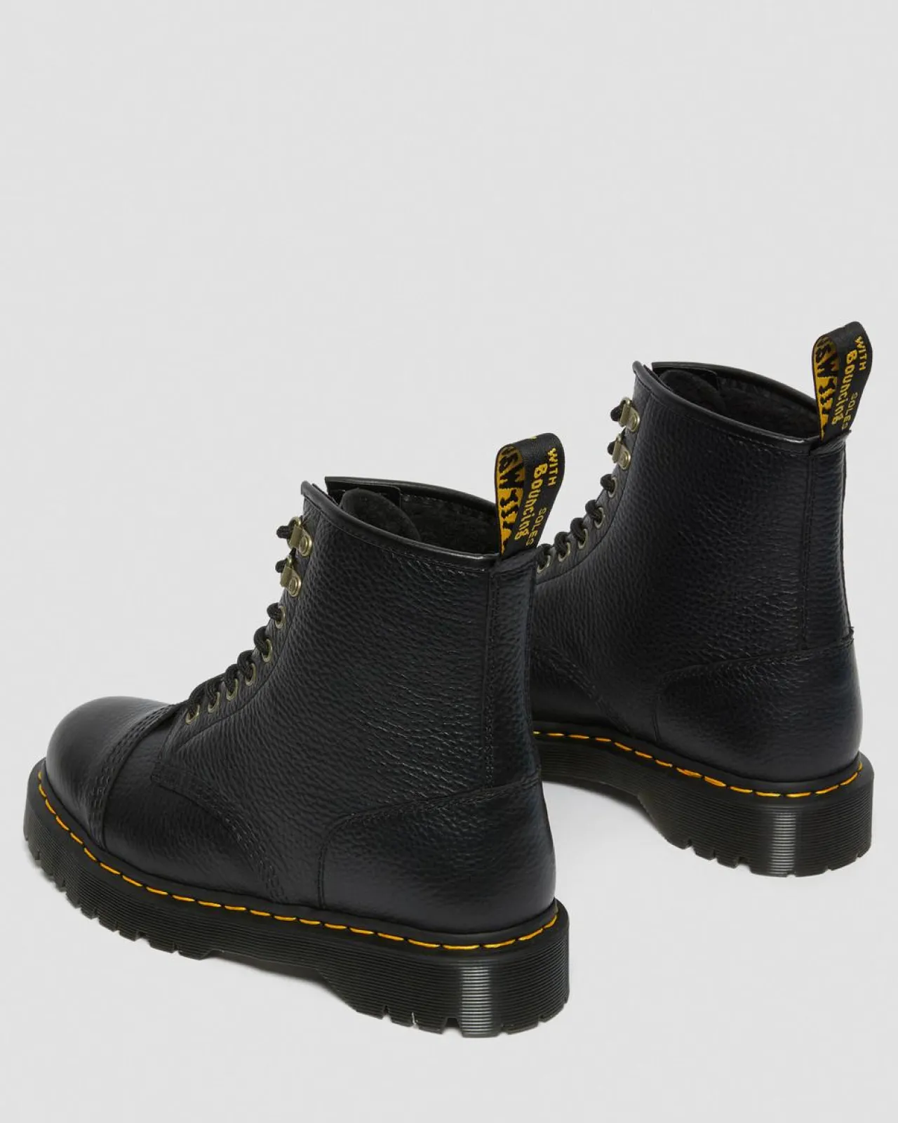 Dr. Martens 1460 Bex Imitatiebont Gevoerde Leren Veterlaarzen^GIFTS Platform Laarzen|Enkellaarzen