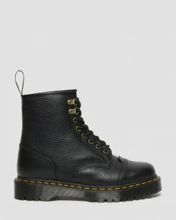 Dr. Martens 1460 Bex Imitatiebont Gevoerde Leren Veterlaarzen^GIFTS Platform Laarzen|Enkellaarzen