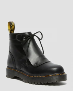 Dr. Martens 101 Bex Lace Cover ankelstøvler i læder^ Heren Sale