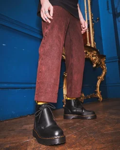 Dr. Martens 101 Bex Lace Cover ankelstøvler i læder^ Heren Sale
