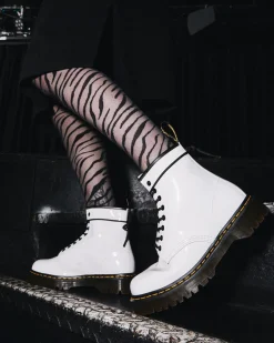 Dr. Martens 1460 Bex Lakleren Laarzen^WOMENS Heren Sale|Enkellaarzen