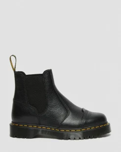 Dr. Martens 2976 Bex Leren Veterlaarzen Met Imitatiebont Voering^GIFTS Platform Laarzen|Enkellaarzen