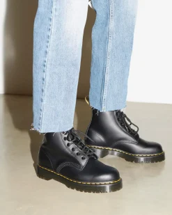 Dr. Martens 101 Bex Smooth Leren Enkellaarzen^WOMENS Enkellaarzen|Veterlaarzen
