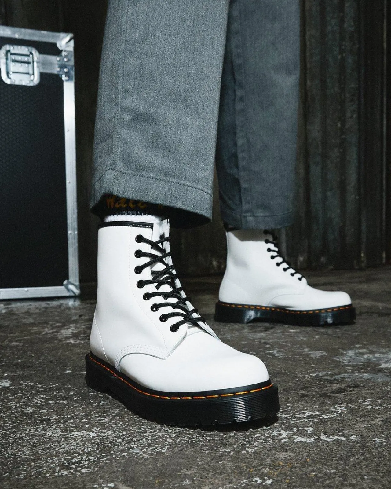 Dr. Martens 1460 Bex Smooth Leren Platformlaarzen^WOMENS Heren Sale|Platform Laarzen