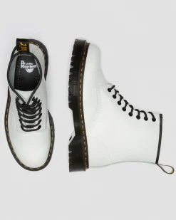 Dr. Martens 1460 Bex Smooth Leren Platformlaarzen^WOMENS Heren Sale|Platform Laarzen