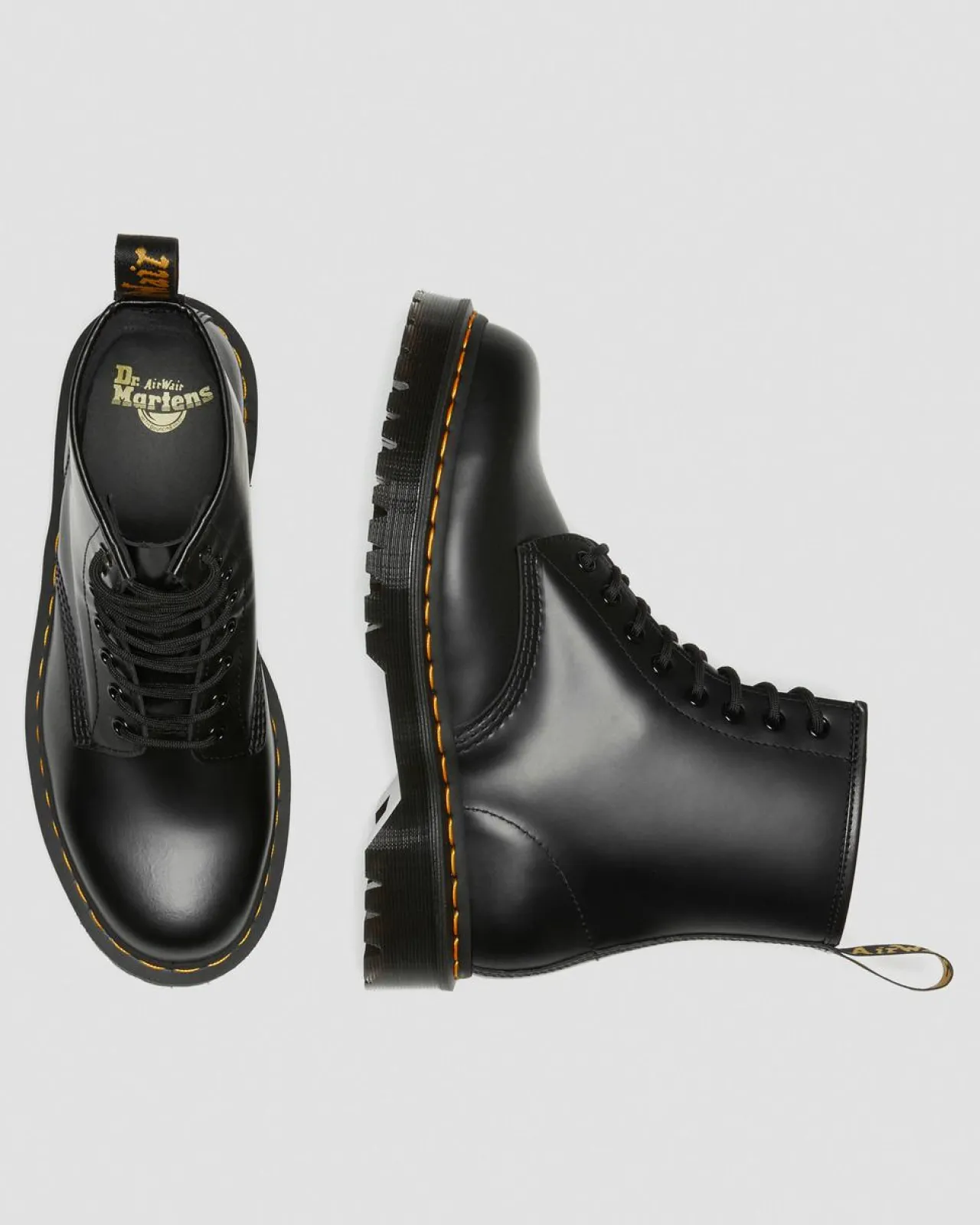 Dr. Martens 1460 Bex Smooth Leren Platformlaarzen^WOMENS Platform Laarzen|Enkellaarzen