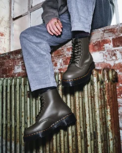 Dr. Martens 1460 Bex Smooth Leren Platformlaarzen^WOMENS Platform Laarzen|Enkellaarzen