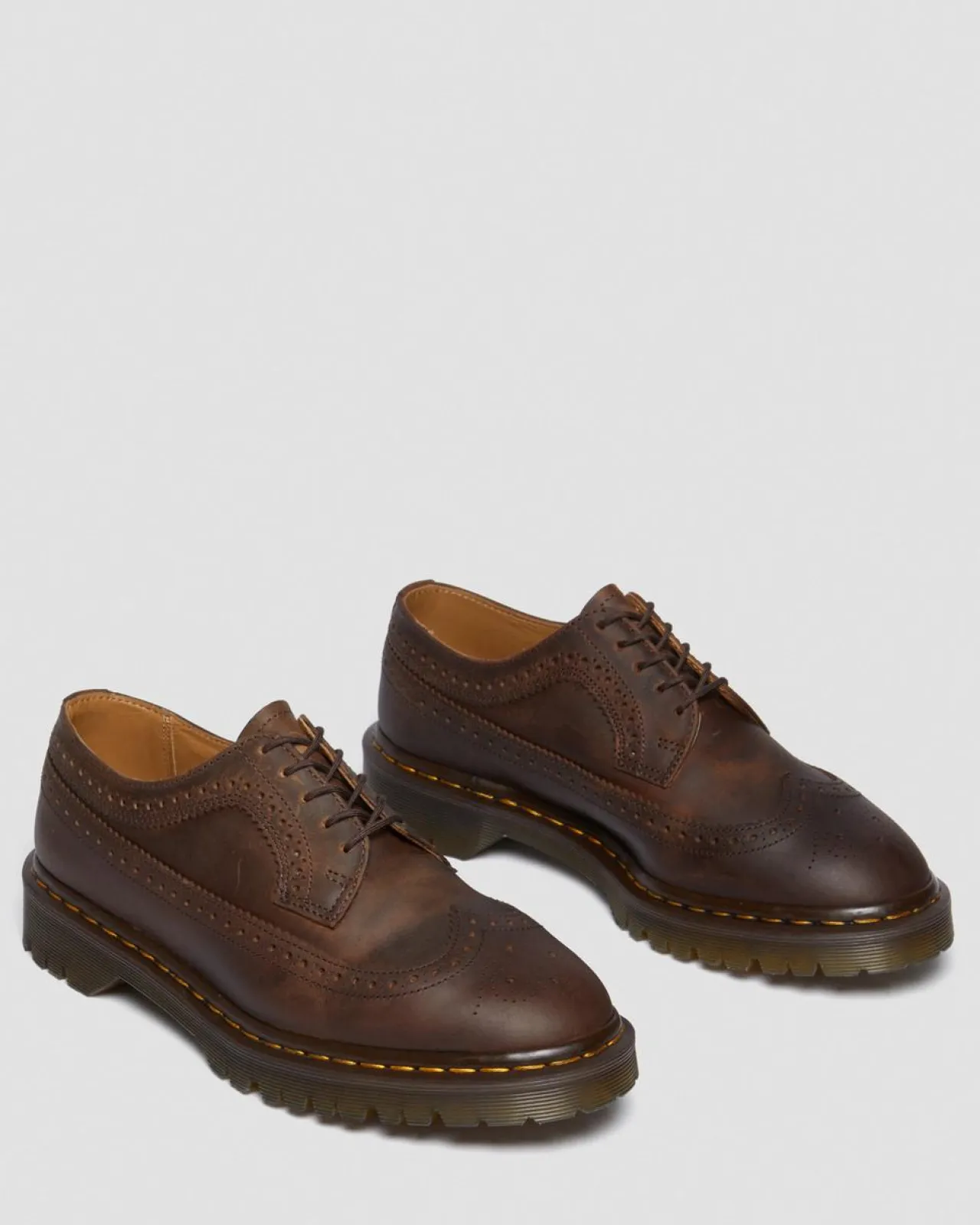 Dr. Martens 3989 Brogue Crazy Horse Leren Schoenen^ Nieuw Binnen|Nieuw Binnen