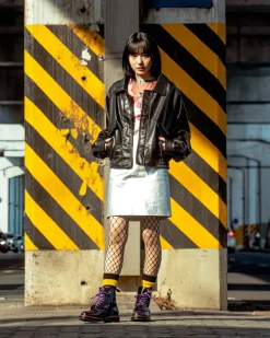 Dr. Martens 1460 BT21 Leren Laarzen^WOMENS Enkellaarzen|Veterlaarzen