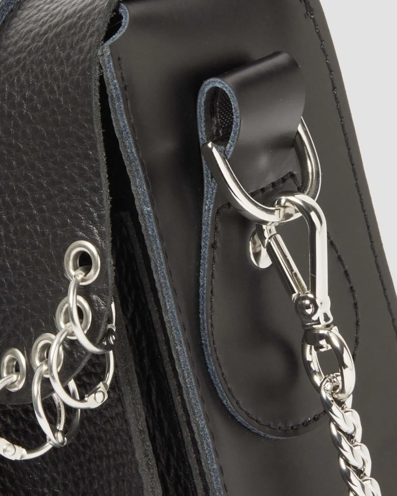 Dr. Martens 28 cm Piercing Leren Schoudertas^ Leren Tassen|Tassen