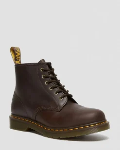 Dr. Martens 101 Crazy Horse Leren Enkellaarzen^MENS Enkellaarzen|Winter Stijlen