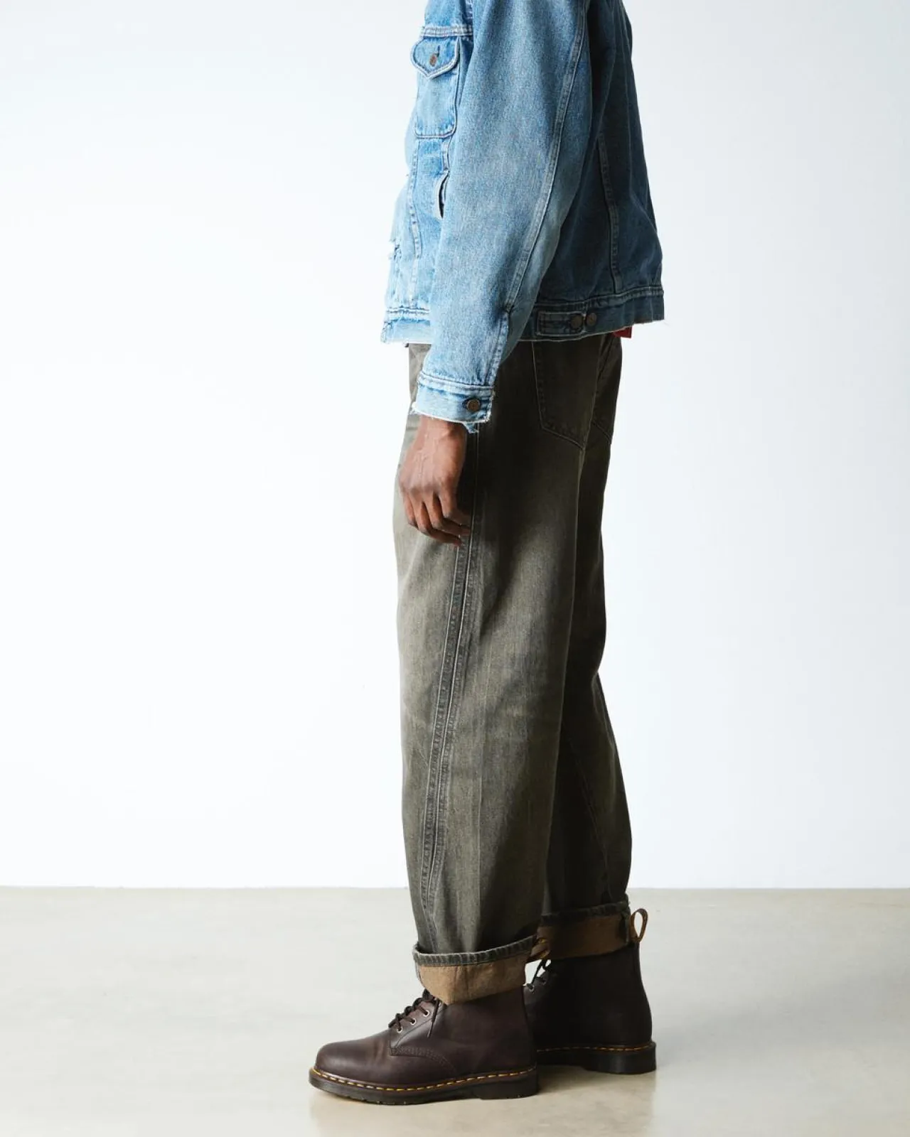 Dr. Martens 101 Crazy Horse Leren Enkellaarzen^MENS Enkellaarzen|Winter Stijlen