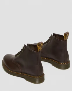 Dr. Martens 101 Crazy Horse Leren Enkellaarzen^MENS Enkellaarzen|Winter Stijlen