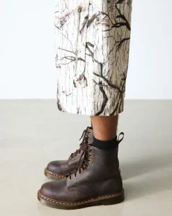 Dr. Martens 1460 Crazy Horse Leren Veterlaarzen^TRENDING-STYLES-UK Enkellaarzen|Winter Stijlen