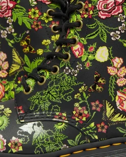 Dr. Martens 1460 Dames Veterlaarzen met bloemenprint^WOMENS Veterlaarzen