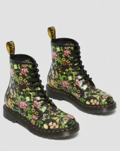 Dr. Martens 1460 Dames Veterlaarzen met bloemenprint^WOMENS Veterlaarzen
