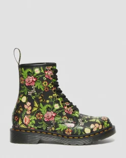 Dr. Martens 1460 Dames Veterlaarzen met bloemenprint^WOMENS Veterlaarzen