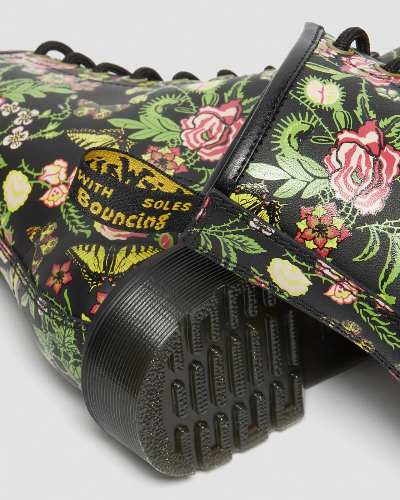 Dr. Martens 1460 Dames Veterlaarzen met bloemenprint^WOMENS Veterlaarzen