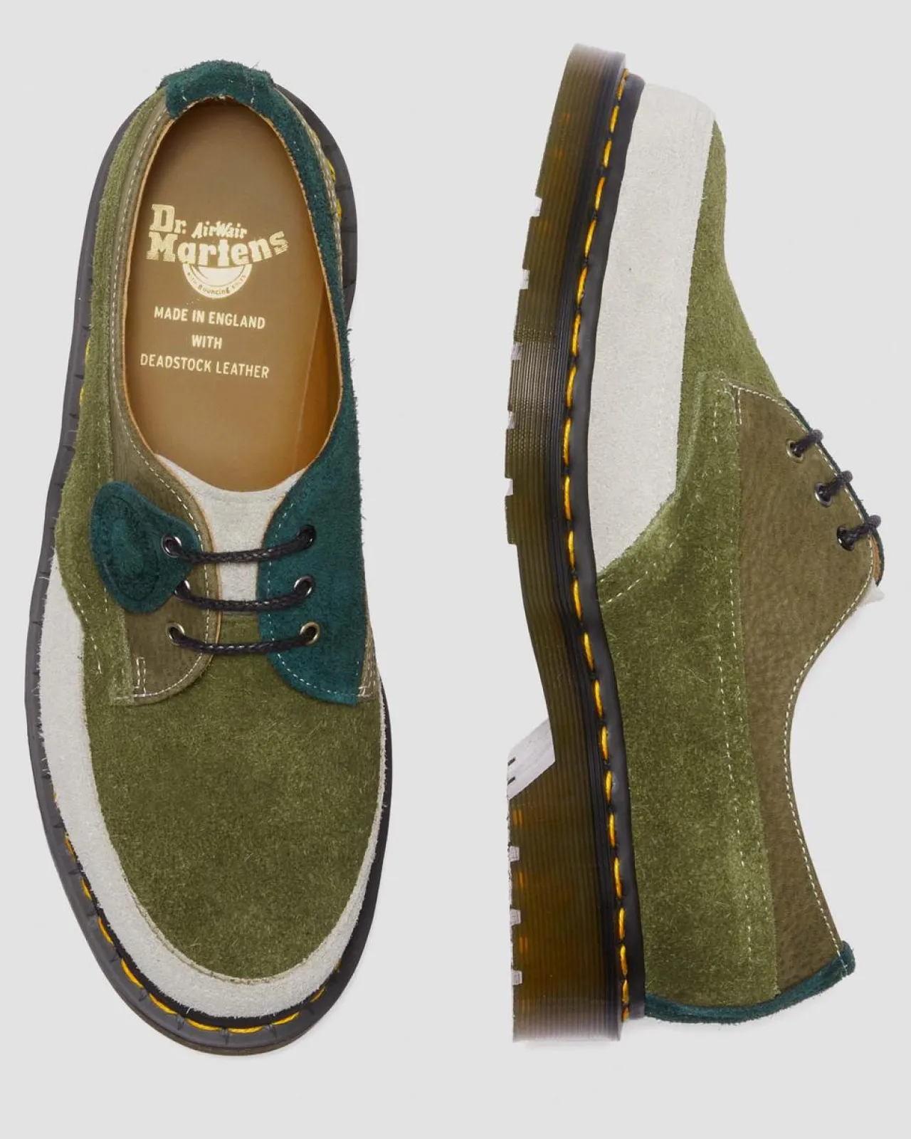 Dr. Martens 1461 Deadstock Leren Schoenen^MENS Made In England|Suède