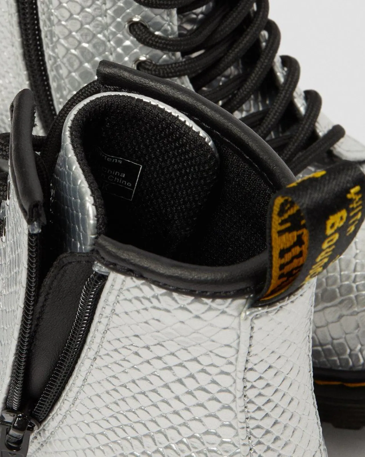 Dr. Martens 1460 Enkellaarsjes met Reptiel Reliëf Voor Peuters^UNISEX Sale Voor Kinderen|Laarzen