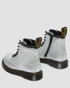 Dr. Martens 1460 Enkellaarsjes met Reptiel Reliëf Voor Peuters^UNISEX Sale Voor Kinderen|Laarzen