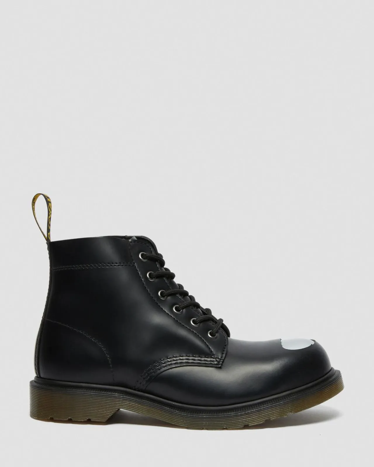 Dr. Martens 101 Exposed Stalen Neus Leren Laarzen^MENS Enkellaarzen|Veterlaarzen