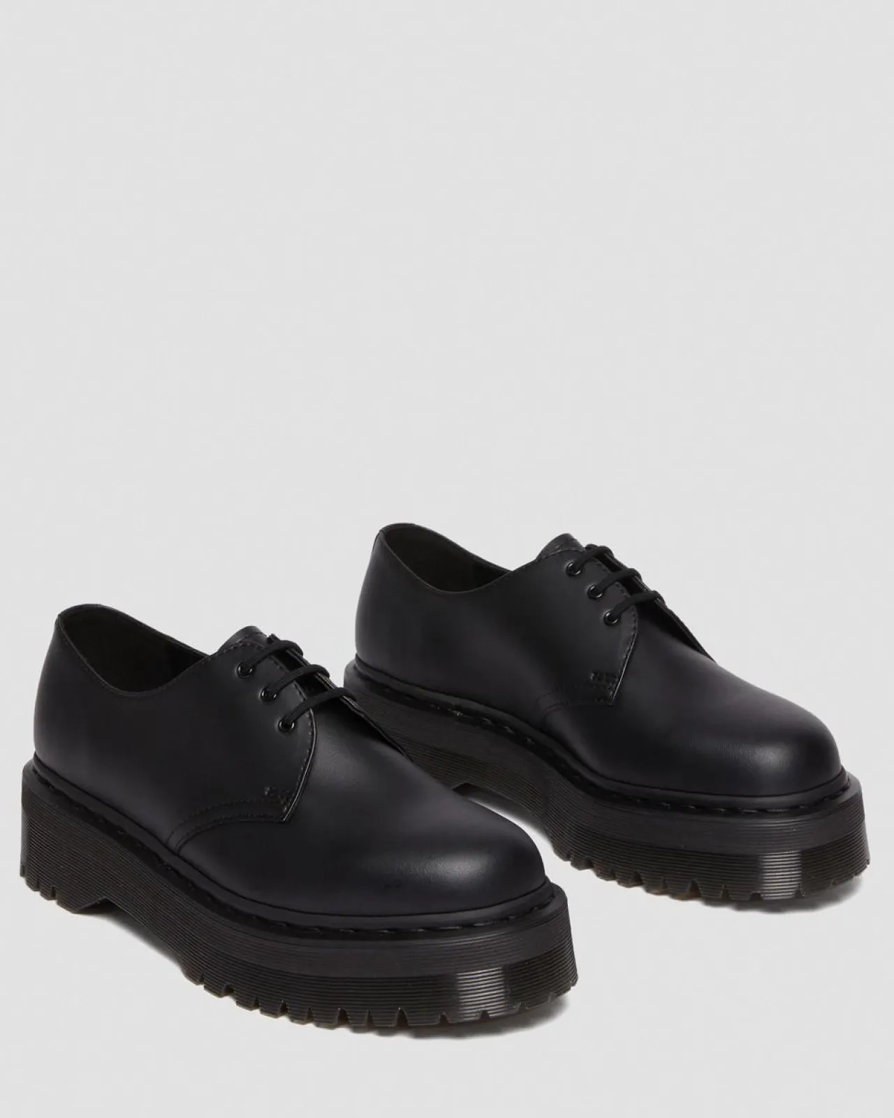 Dr. Martens 1461 Felix Quad Mono Vegan Platform Schoenen^MENS Originals|Veterschoenen
