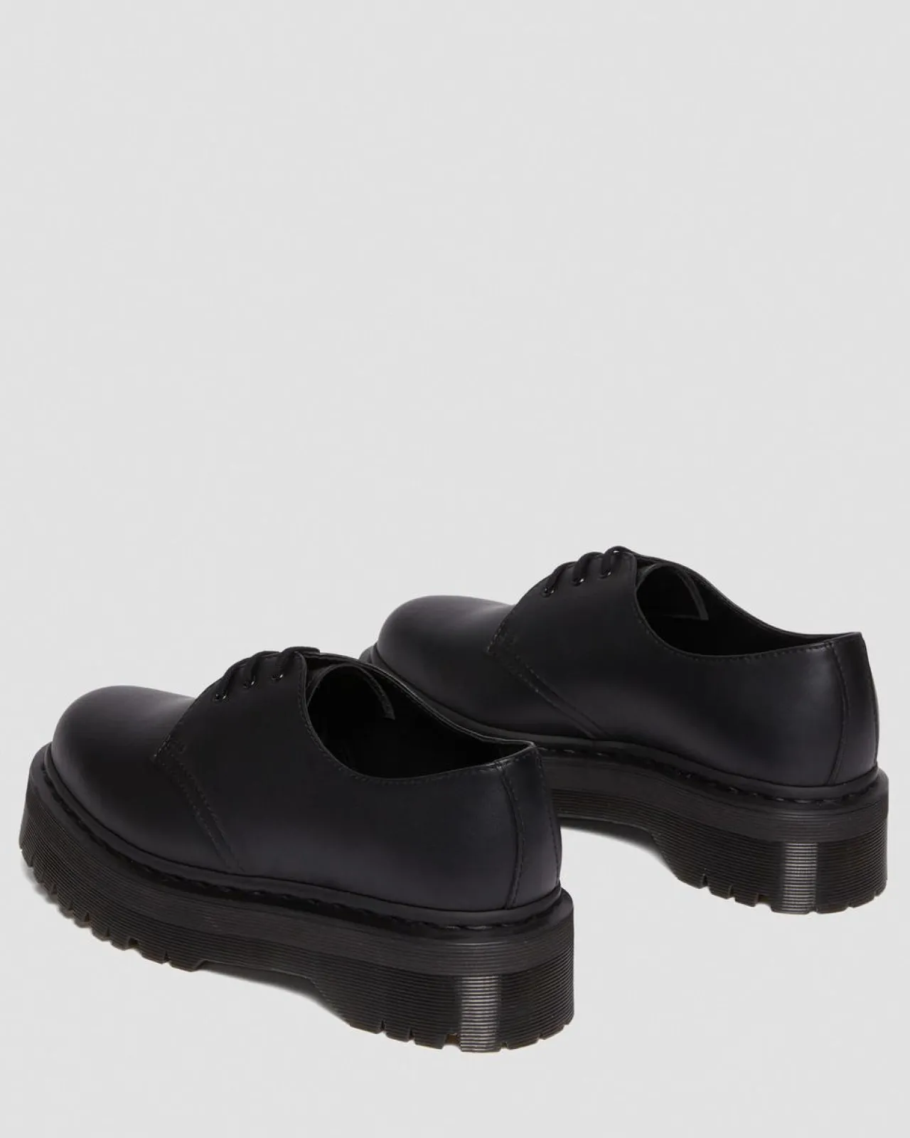 Dr. Martens 1461 Felix Quad Mono Vegan Platform Schoenen^MENS Originals|Veterschoenen