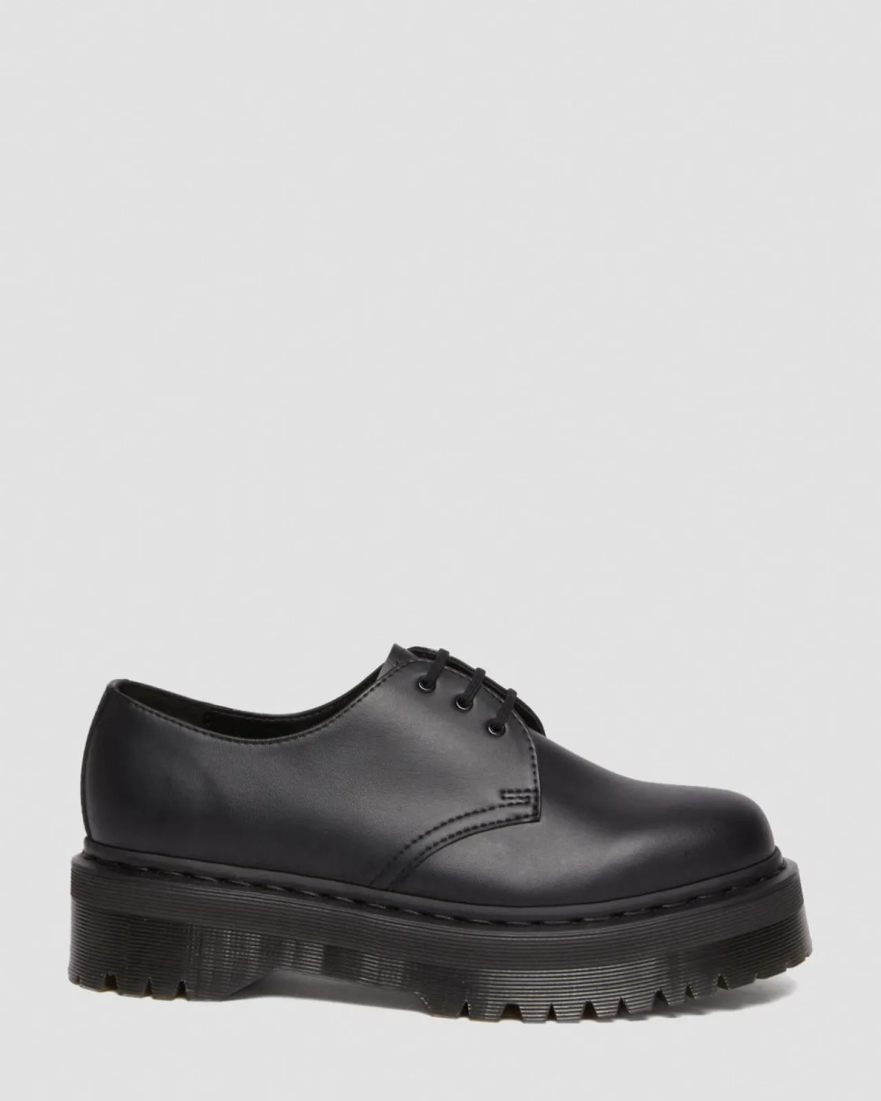 Dr. Martens 1461 Felix Quad Mono Vegan Platform Schoenen^MENS Originals|Veterschoenen