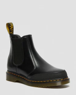 Dr. Martens 2976 Guard Panel Leren Chelsea Boots^WOMENS Heren Sale|Enkellaarzen