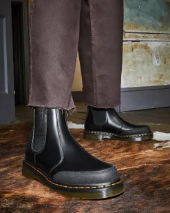 Dr. Martens 2976 Guard Panel Leren Chelsea Boots^WOMENS Heren Sale|Enkellaarzen