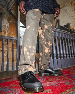 Dr. Martens 1461 Guard Panel Leren Schoenen^WOMENS Heren Sale|Veterschoenen