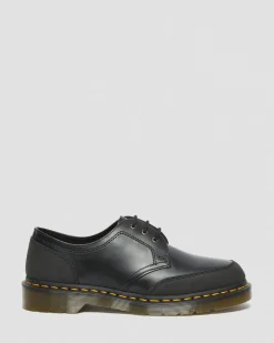 Dr. Martens 1461 Guard Panel Leren Schoenen^WOMENS Heren Sale|Veterschoenen