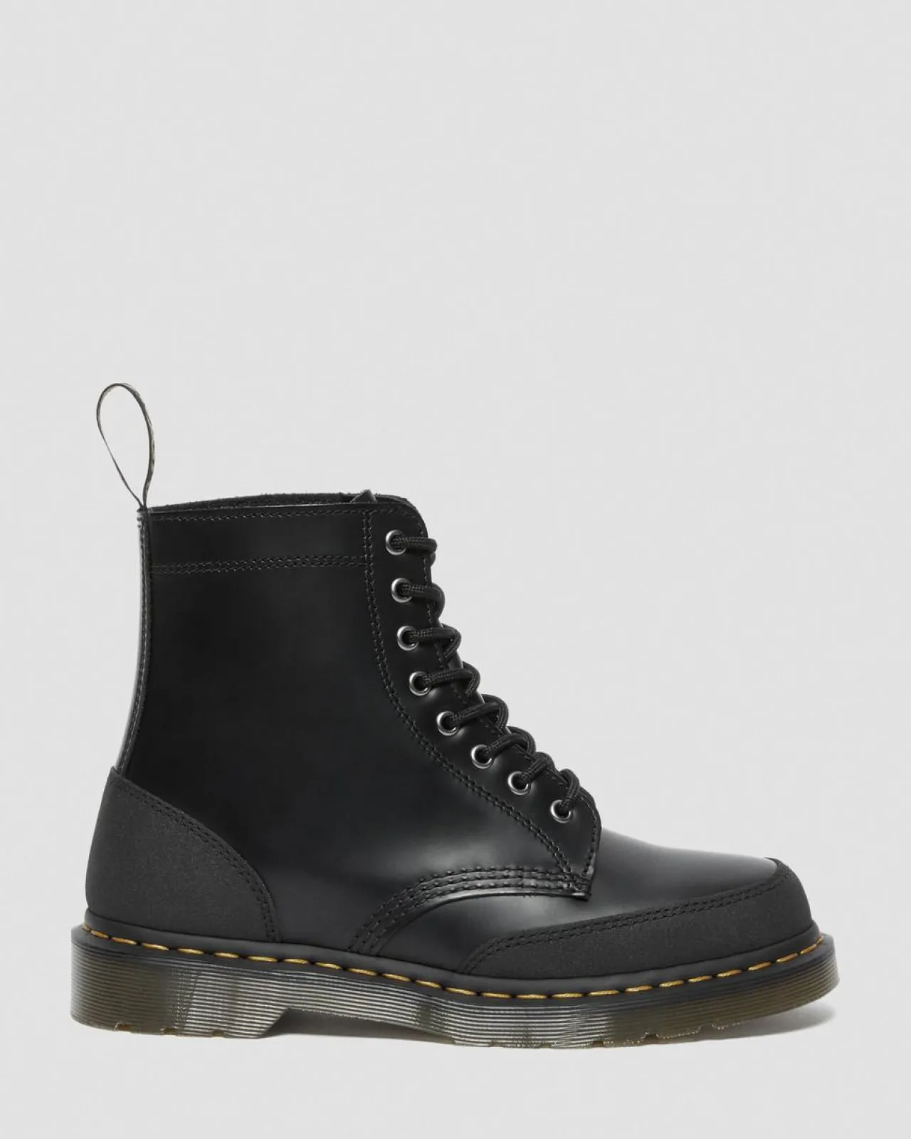 Dr. Martens 1460 Guard Panel Leren Veterlaarzen^WOMENS Heren Sale|Enkellaarzen