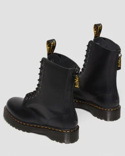 Dr. Martens 1490 Hi Bex Zip Leren Laarzen^MENS Platform Laarzen|Enkellaarzen