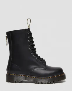 Dr. Martens 1490 Hi Bex Zip Leren Laarzen^MENS Platform Laarzen|Enkellaarzen