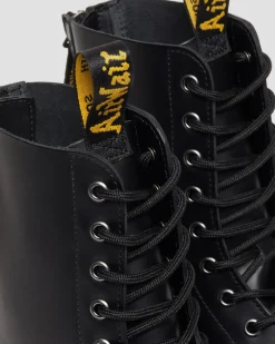 Dr. Martens 1490 Hi Bex Zip Leren Laarzen^MENS Platform Laarzen|Enkellaarzen