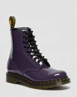 Dr. Martens 1460 Lakleren Veterlaarzen^WOMENS Veterlaarzen