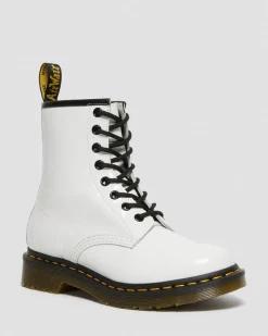 Dr. Martens 1460 Lakleren Veterlaarzen^WOMENS Veterlaarzen|Enkellaarzen