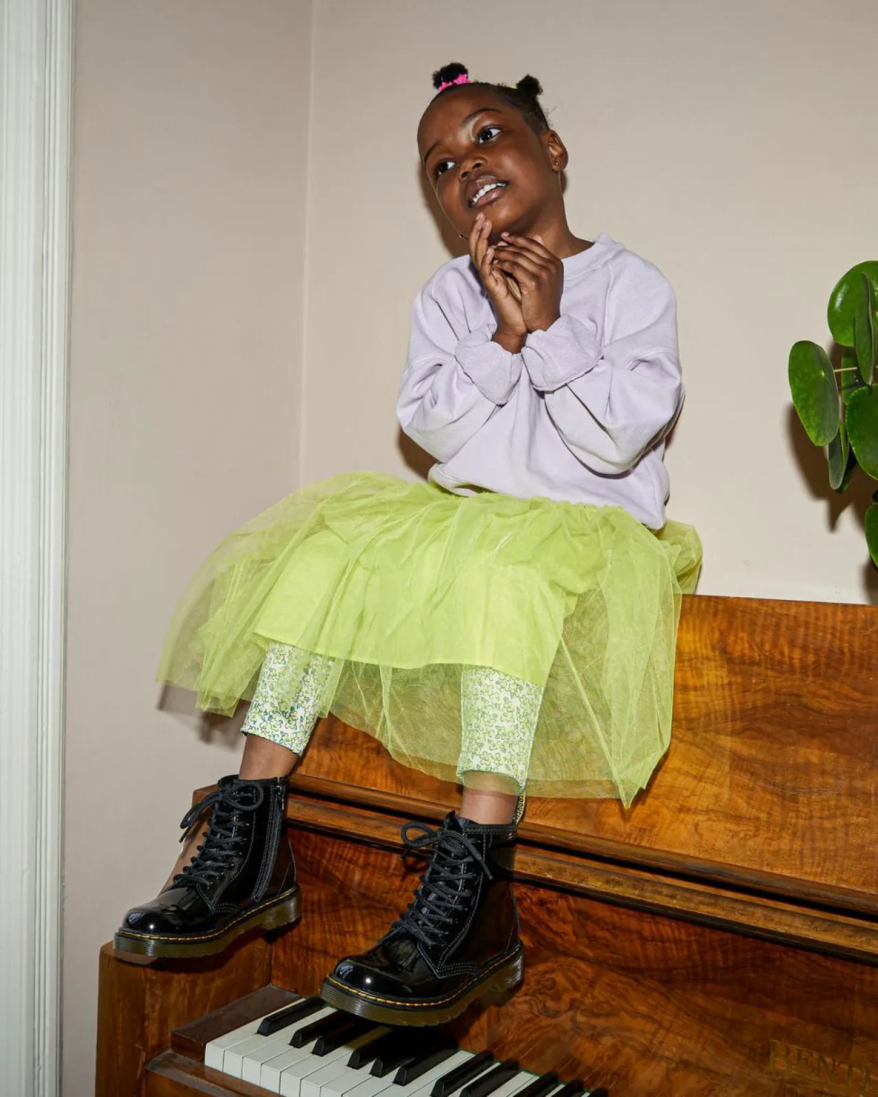 Dr. Martens 1460 Lakleren Veterlaarzen voor Kinderen^KIDS Meisjes Schoolschoenen|Jongens Schoolschoenen